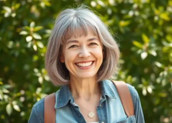 low maintenance medium length hairstyles for 60 year old woman with fine hair