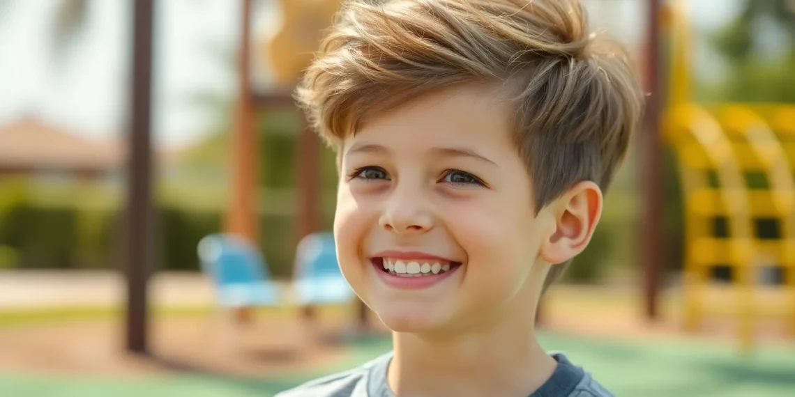 boys haircut long on top short on sides