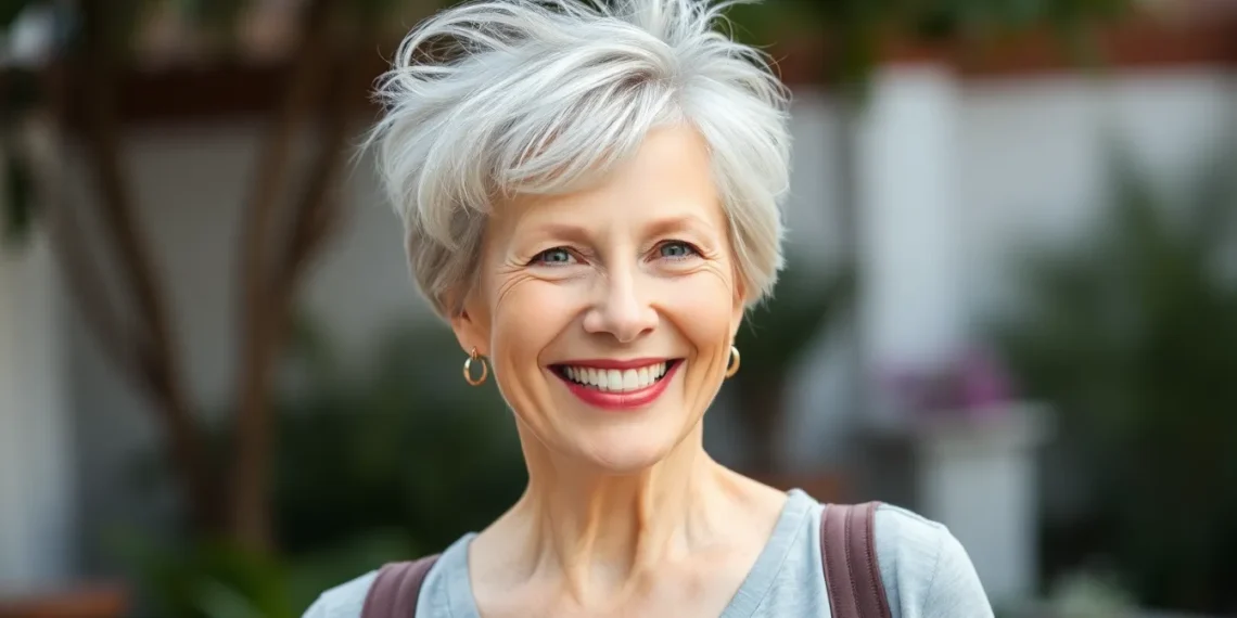 pixie older short hairstyles for fine hair over 60