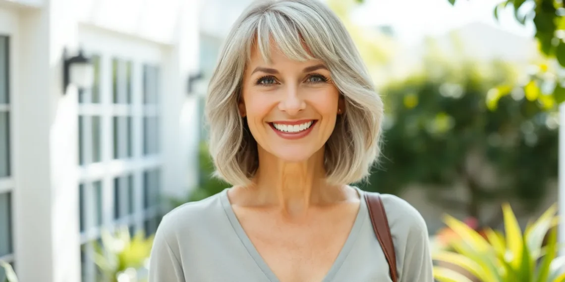 low maintenance layered bob bob hairstyles for over 60