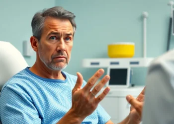 patient doctor chest pain report